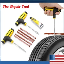 Tire Repair Kit DIY Flat Tire Repair Car Truck Motorcycle Home Plug Patch