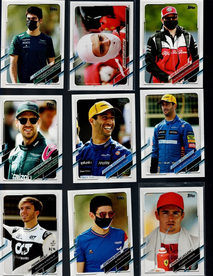 2021 TOPPS  FORMULA 1 COMPLETE YOUR SET U PICK BUY MORE SAVE MORE - Image 3 of 4