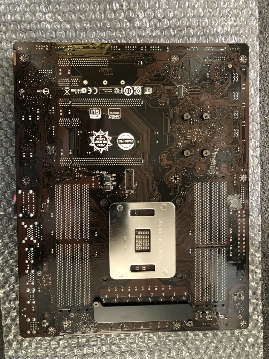 MSI X99A RAIDER LGA2011-3 XMP OC Motherboard Core i7-5820K 16GB