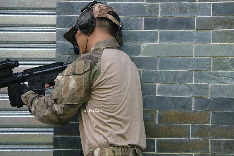 Mens Army Shirt Combat Pants Military SWAT Tactical Training BDU Uniform Outfits - Image 4 of 4