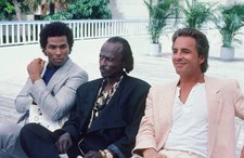 Philip Michael Thomas Miles Davis on Miami Vice 1985 Old Tv Photo