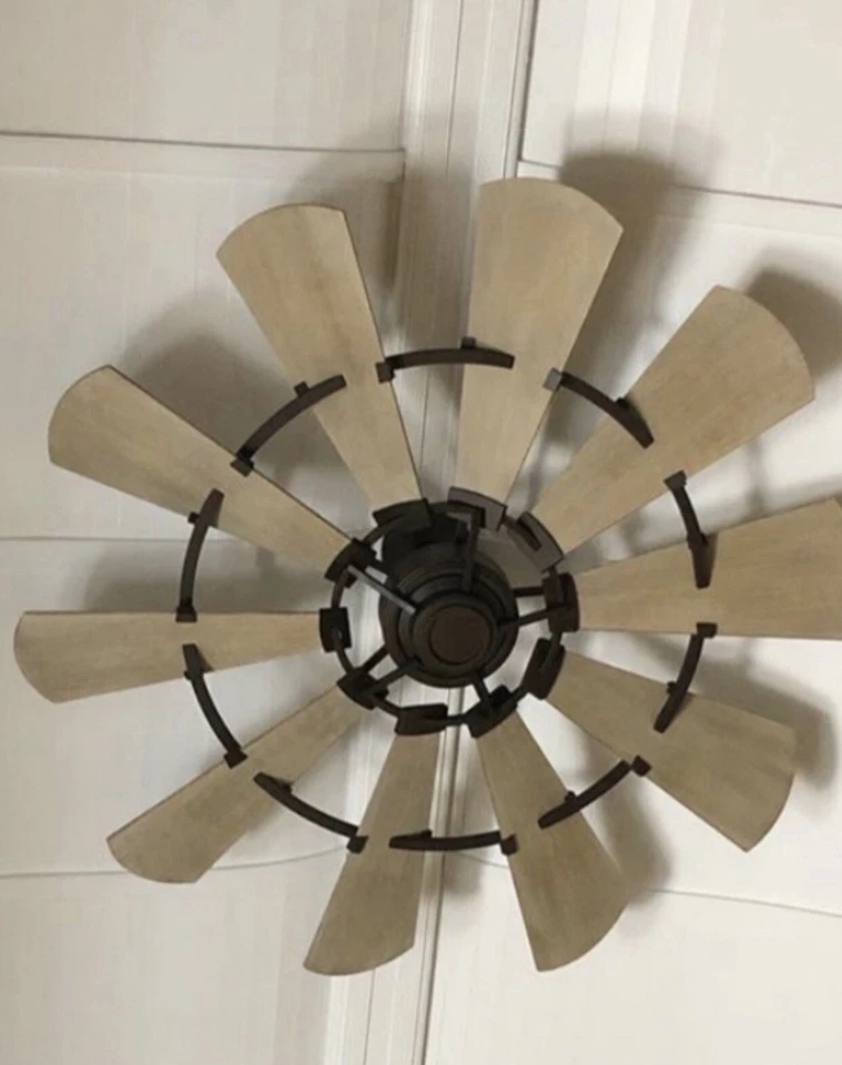 Quorum NEW 44" Windmill INDOOR Ceiling Fan; 94410-86 & 94410-9 - Image 2 of 4