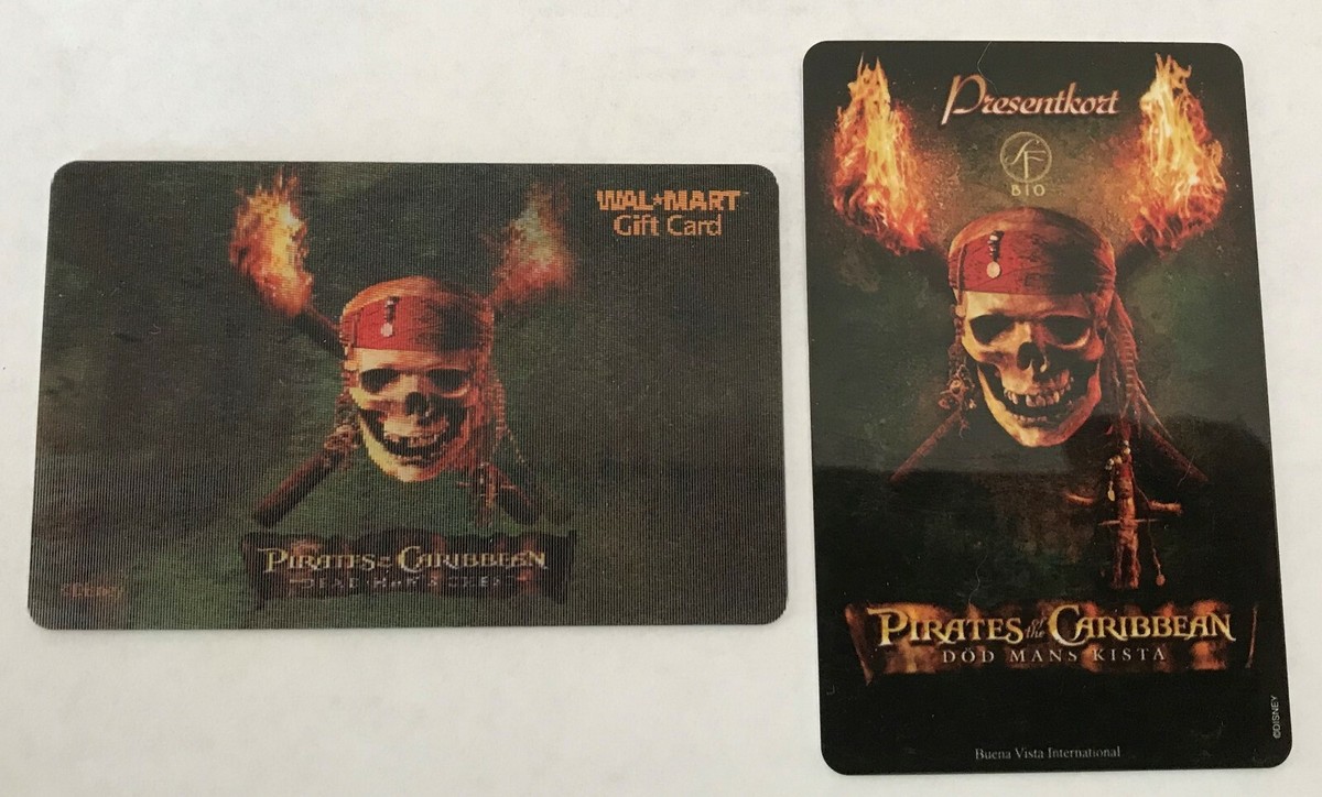 Jack Sparrow Pirates of Caribbean , Phone Cards 2 cards, LOT12 | eBay