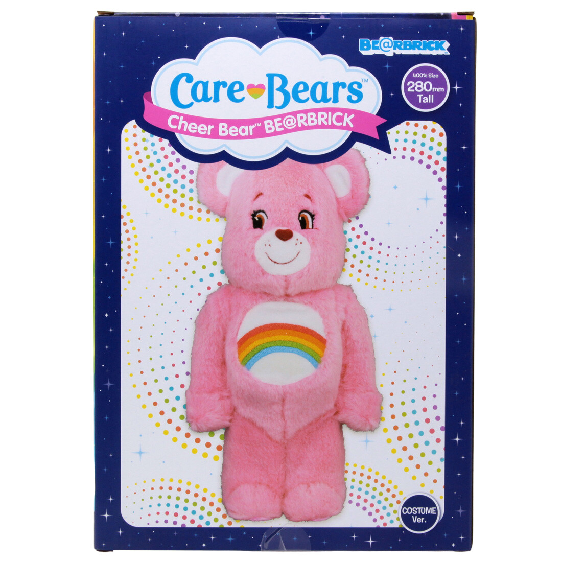 Medicom Care Bears Cheer Bear Costume Ver. 400% Bearbrick Medicom Care Bears Cheer Bear Costume Ver. 400% Bearbrick