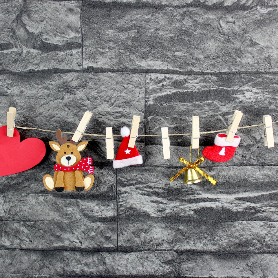 Mini Wäscheklammern DIY Basteln Holzklammern Bastelklammern 3,5cm 100 Stk. natur - Bild 3 von 4