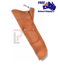 Archery Arrow Quiver Traditional Leather Side Holder Adjustable STRAPS Handmade