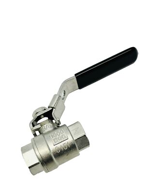 SVF FLOW CONTROLS 3/8  BALL VALVE 316SS CF8M 1000 WOG