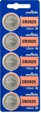 10 Murata Fresh CR 2025 CR2025 ECR2025 BR2025 LITHIUM COIN CELL Battery Exp 2033
