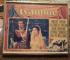Ivanhoe Movie 8x10 with Vintage Silver Frame.
