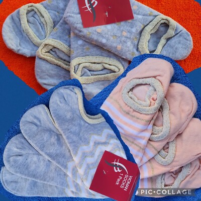 Ladies trainer socks 4 pack set new original packaging sizes 35-38 or 39-42