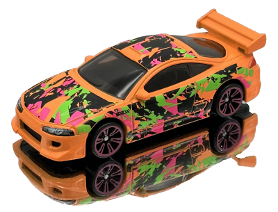 Hot Wheels ‚95 Mitsubishi Eclipse – Neon Speeders Serie, Maßstab 1:64 | Spielzeugauto, Sammlerstück