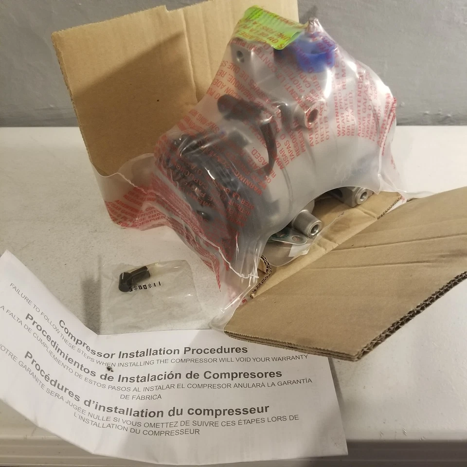 Compresor de aire acondicionado 4 estaciones 58664 Ford F150 2014-2016 Foto 3 de 4