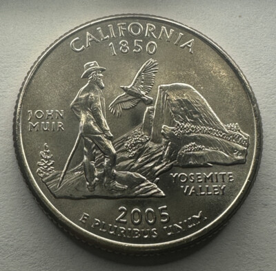 2005-P California State Quarter 25cent Coin from US Mint Bag