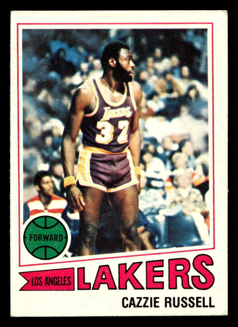 Cazzie Russell trading card