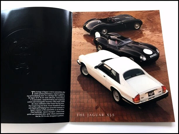 1991 Jaguar XJS XJ-S 24-page Original Car Sales Brochure Catalog - Convertible Foto 2 de 4