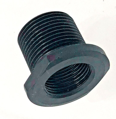 Steel Muzzle Brake Adapter Converts 1/2x28 TPI Muzzle Thread to 5/8x24 TPI
