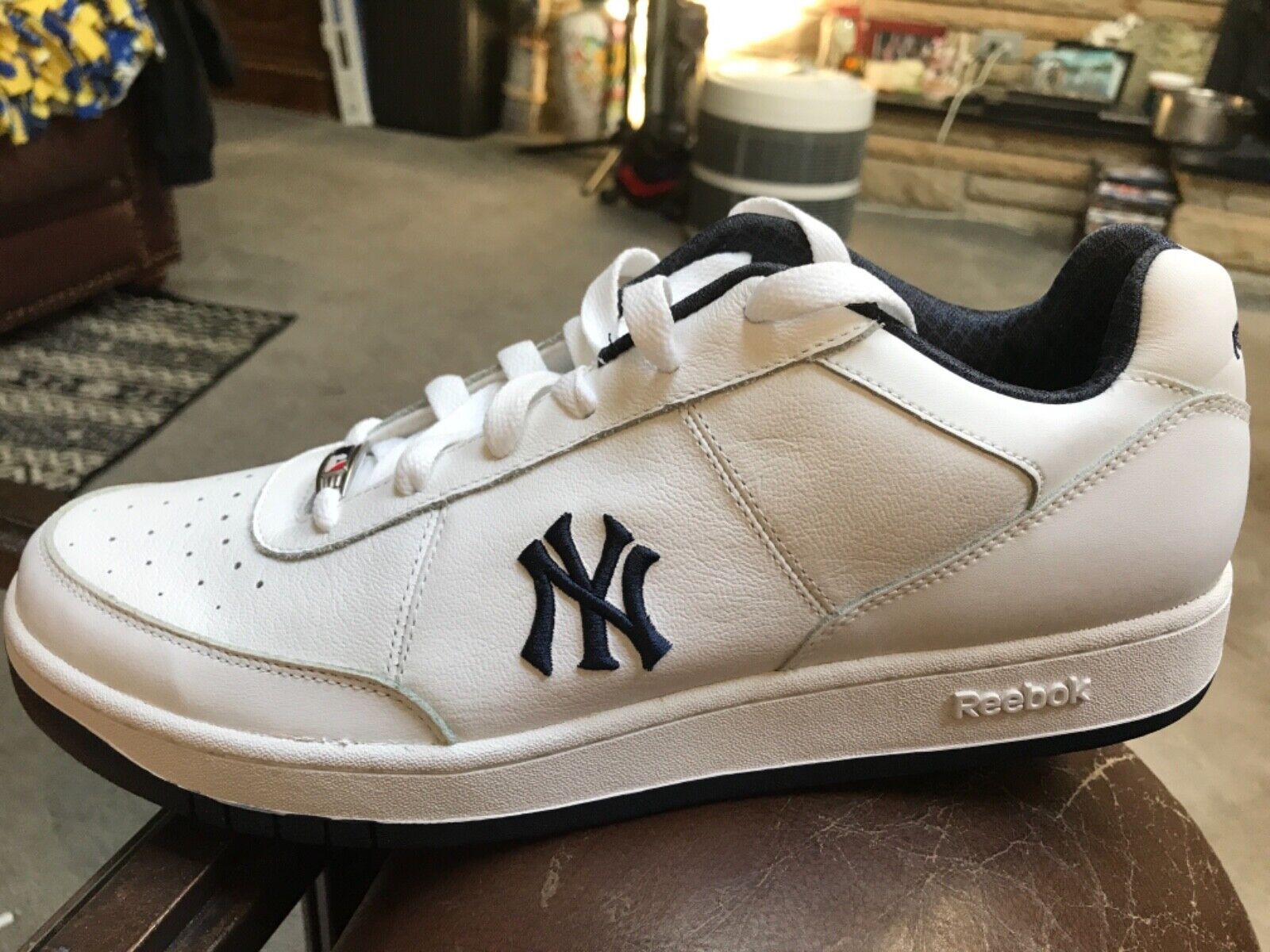 MLB Clubhouse Exclusive New York Yankees Shoes White Size 11.5 New | eBay