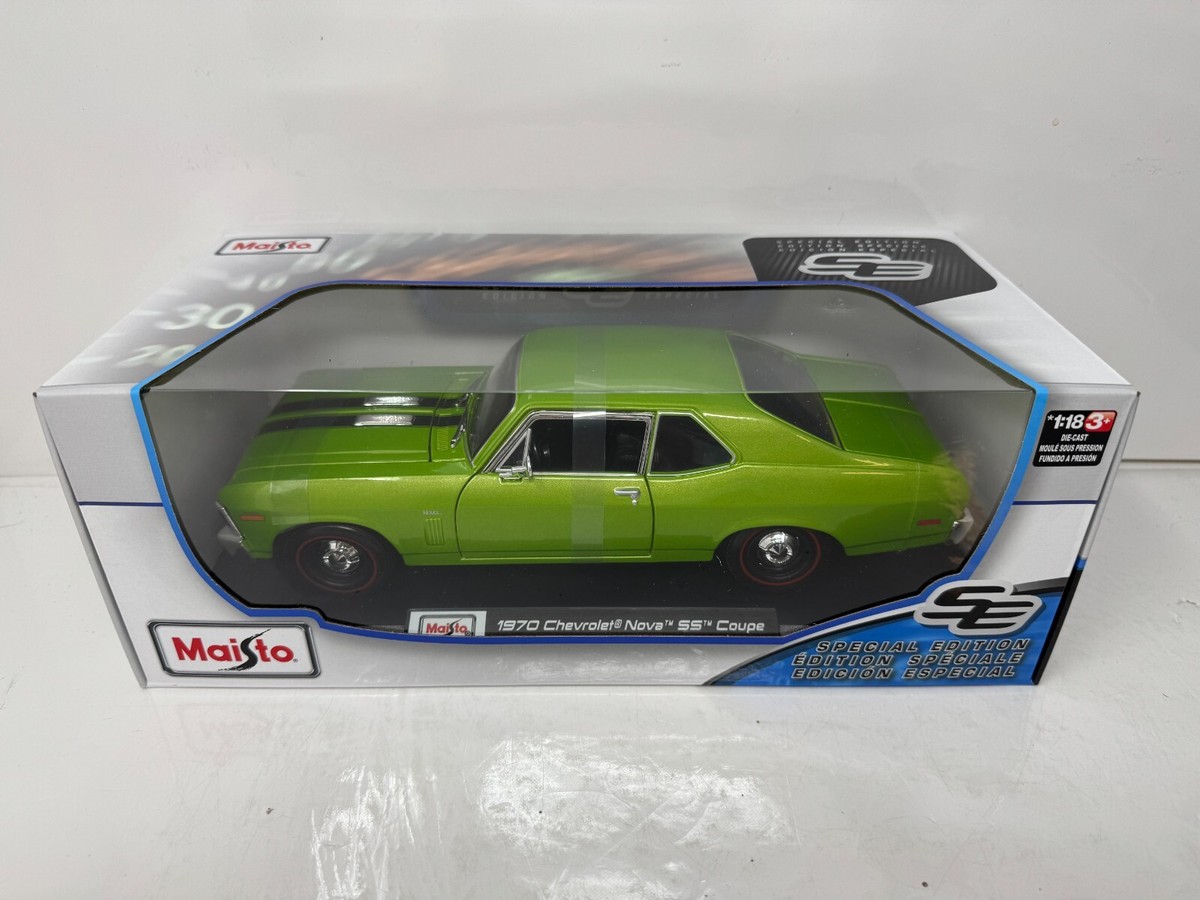 Maisto 1970 Chevrolet Nova SS Coupe Special Edition 1 18 Diecast