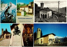 GHISALLO SANTUARIO BICICLETTE DEI CAMPIONI COPPI BARTALI 15 CARTOLINE - 1479
