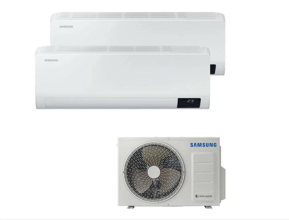 SAMSUNG Climatiseur Luzon Dual Split Autoclean R32 AJ040TXJ2KG 7000+ 9000 |  eBay