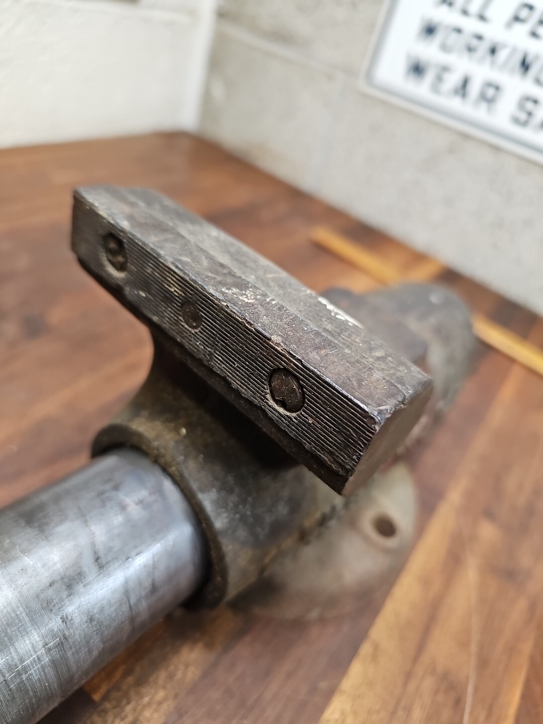 Wilton NO. 4 bench vise WW2 Era Vise No Date Warranty Stamp eBay