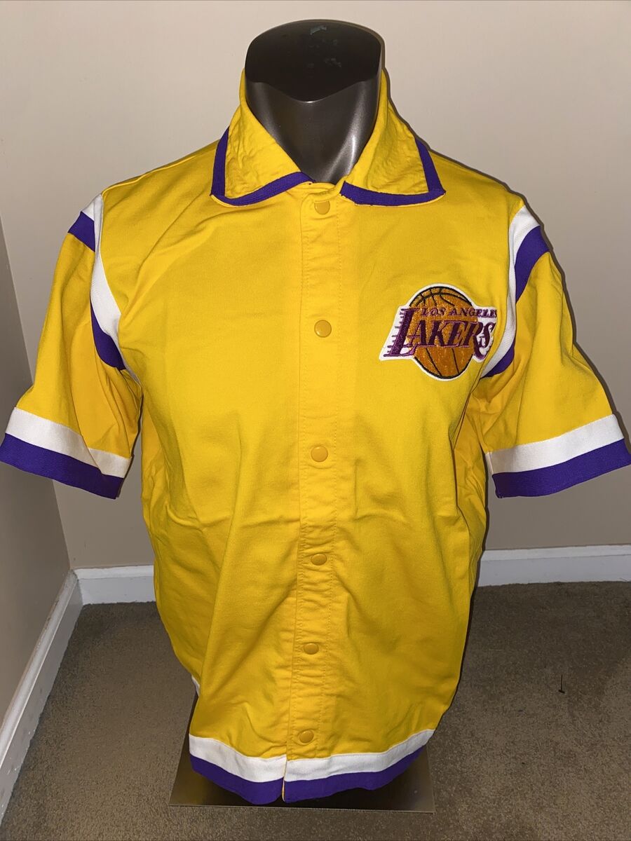 Los Angeles Lakers Sand-Knit Medalist Vintage 1980s Warmup Los Angeles Lakers Sand-Knit Medalist Vintage 1980s Warmup
