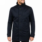 G-STAR MENS NAVY BLUE JACKET COAT GARBER TRENCH size S