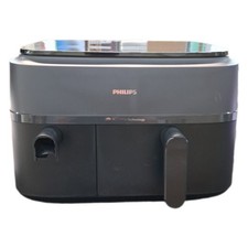 Philips Airfryer Dual Basket 3000 Series Heißluftfritteuse, 9L, 2 Körbe, 2 Geric