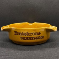 Aschenbecher Erntekrone Dannemann Zigaretten Reklame Vintage Werbung Ø 14 cm