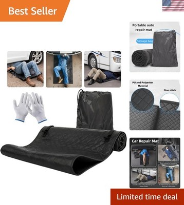 Durable Two-Layer Mechanic Creeper Pad - 60''x28'' for Sedans & Sports Cars