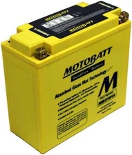 MotoBatt MB51814 22Ah 220 CCA AGM Powersports Battery replaces YT19BL-BS 51913 