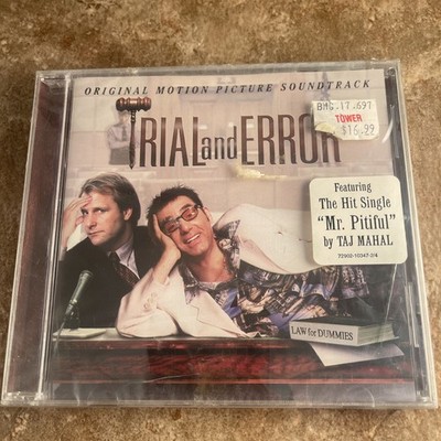 TRIAL AND ERROR Original Movie Soundtrack OST CD 12-Tracks HYPE STICKER NEW