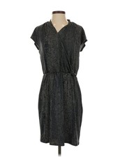 H By Halston Women Gray Casual Dress S