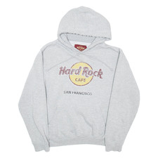 HARD ROCK CAFE San Francisco Felpa Grigia Da Uomo USA M