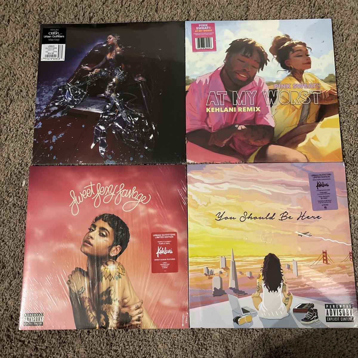 KEHLANI - SweetSexySavage urban outfitters PURPLE Vinyl you should
