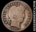 1904 Barber Dime- Silver- Scarce Better Date No Reserve #J5998