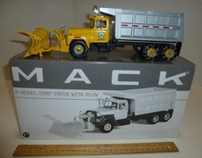 Penn Dot Pennsylvania Mack- R Rare Metal Snow Plow Dump Truck First Gear 134 Penn Dot Pennsylvania Mack- R Rare Metal Snow Plow Dump Truck First Gear 134