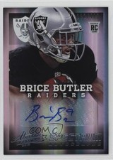 2013 Panini Absolute Rookie Spectrum Silver 232/499 Brice Butler #110 Auto 15w6