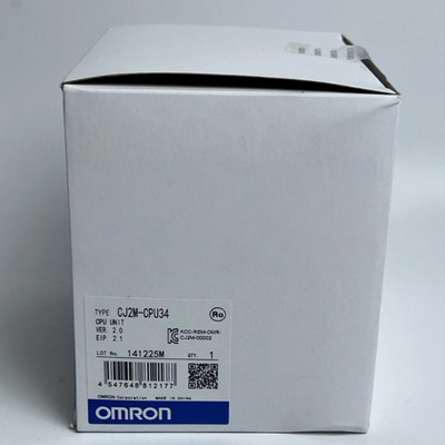 ONE New Omron CJ2M-CPU34 PLC CPU Unit Fast Shipping