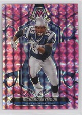 2024 Panini Mosaic Pink Camo Mosaic Prizm Richard Seymour #245 HOF 04xt