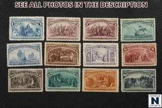 NobleSpirit (TG) US #230 40 1c 50c Columbian Mint FVF = $1 296