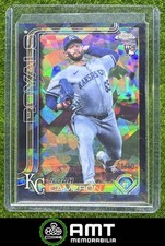 Noah Cameron RC 2025 Topps Chrome Update Sapphire 8/10 Black Refractor Royals
