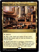 Great Hall of the Biblioplex R Promo Pack: Secrets of Strixhaven 257 NM