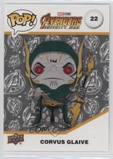 2023 Upper Deck Funko Pop Marvel Infinity Saga Corvus Glaive #22 07mp