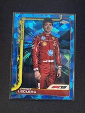 Charles Leclerc 2025 Topps Chrome Sapphire Formula 1 F1 Base Portrait