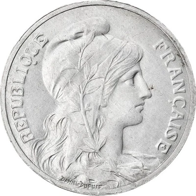 Monnaie, France, Dupuis, 5 Centimes, 1908, SUP+, Aluminium, Gadoury:165 - Photo 1/2
