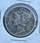 1930 S Mercury Dime