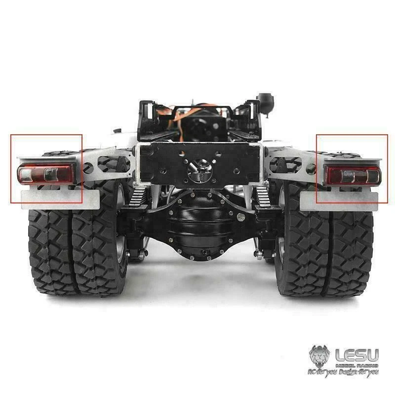 LESU 1/15 RC Hydraulic Loader Model DIY Vehicle Plastic LED Front Light Headlamp - Image 3 of 4