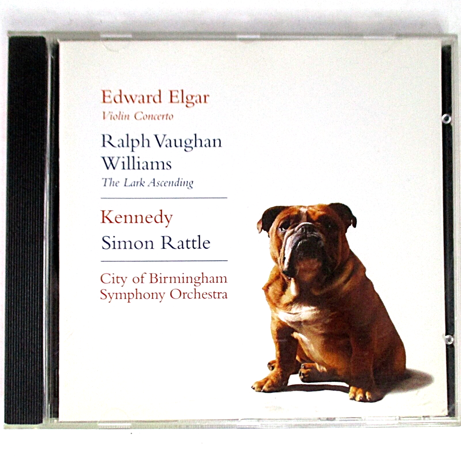 Elgar: Violin Concerto; Vaughan Williams: Lark Ascending (CD Album, 1997 EMI)