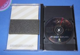 TESTED Sega SATURN Game HEXEN: BEYOND HERETIC has Disc Manual Case Box Completed